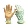 Digz Digz 7503295 Womens Synthetic Leather Planter Gardening Gloves - Blue  Small 7503295
